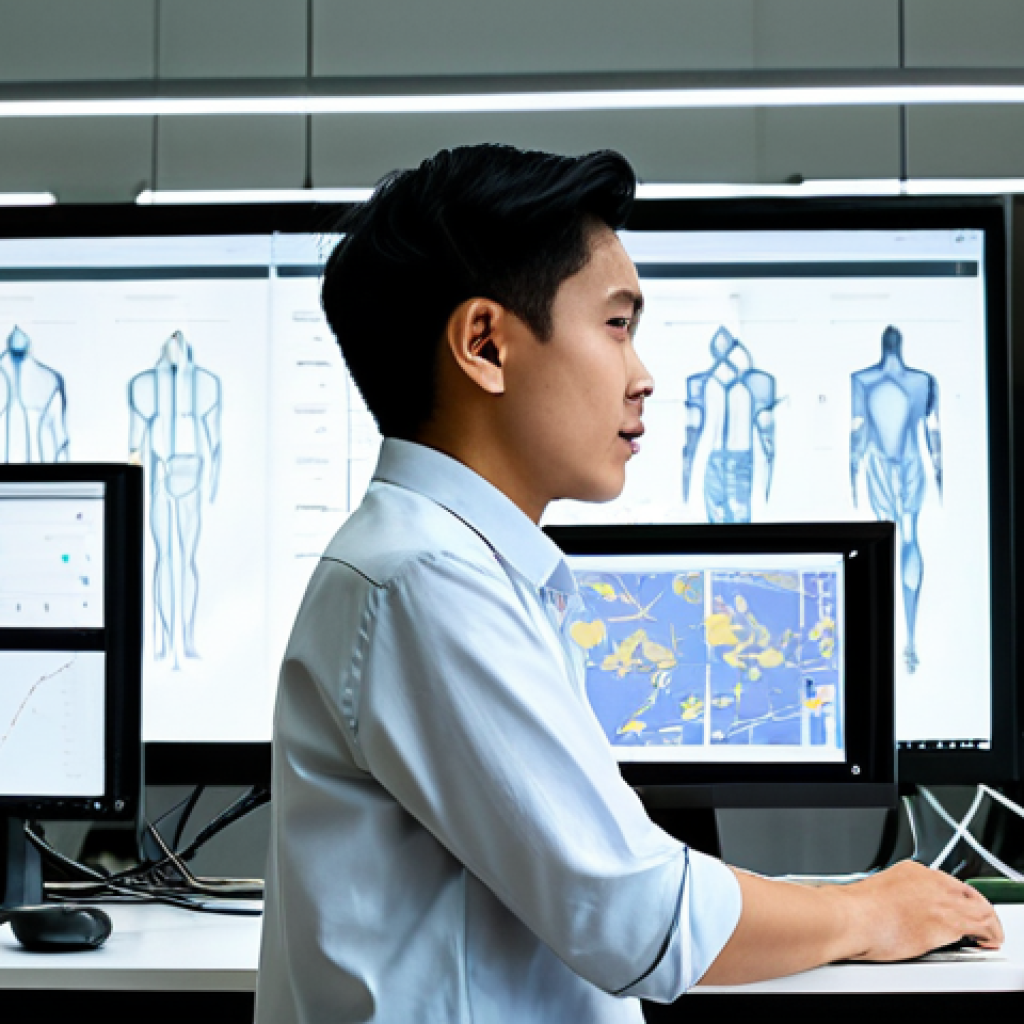 "A modern design studio in Bangkok. A young Thai designer, fully clothed in a stylish, modest outfit, is collaborating with international designers on a sustainable product design project. They are using digital design software on large monitors. The studio features traditional Thai art elements blended with minimalist decor. Safe for work, appropriate content, professional environment, perfect anatomy, natural proportions, high-resolution photography, family-friendly."