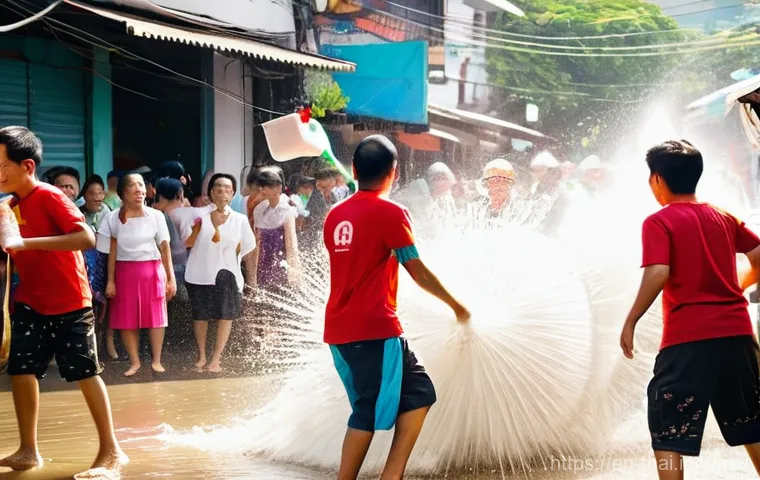 태국 전통 축제와 그 기원 - **Prompt for Loy Krathong:**
    "A serene and mystical evening scene during the Loy Krathong festiv...