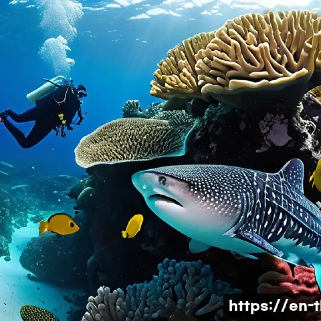 태국에서의 해양 스포츠 - **Vibrant Underwater Exploration in the Similan Islands**
"A stunning wide-angle underwater phot...